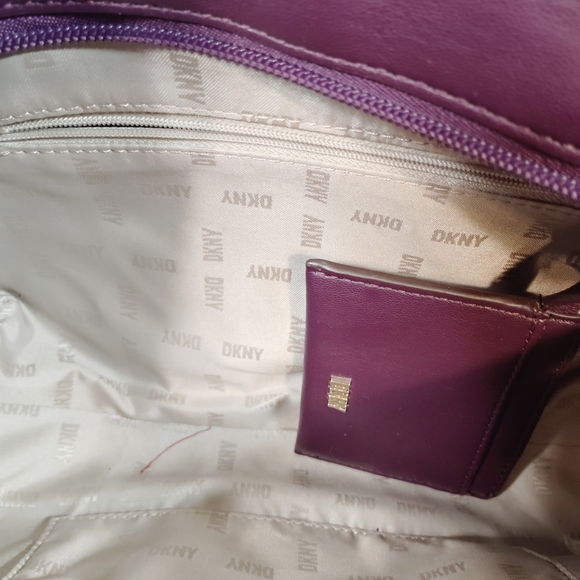 DKNY Crossbody Bag in Brown and Purple - Picture 5 of 5